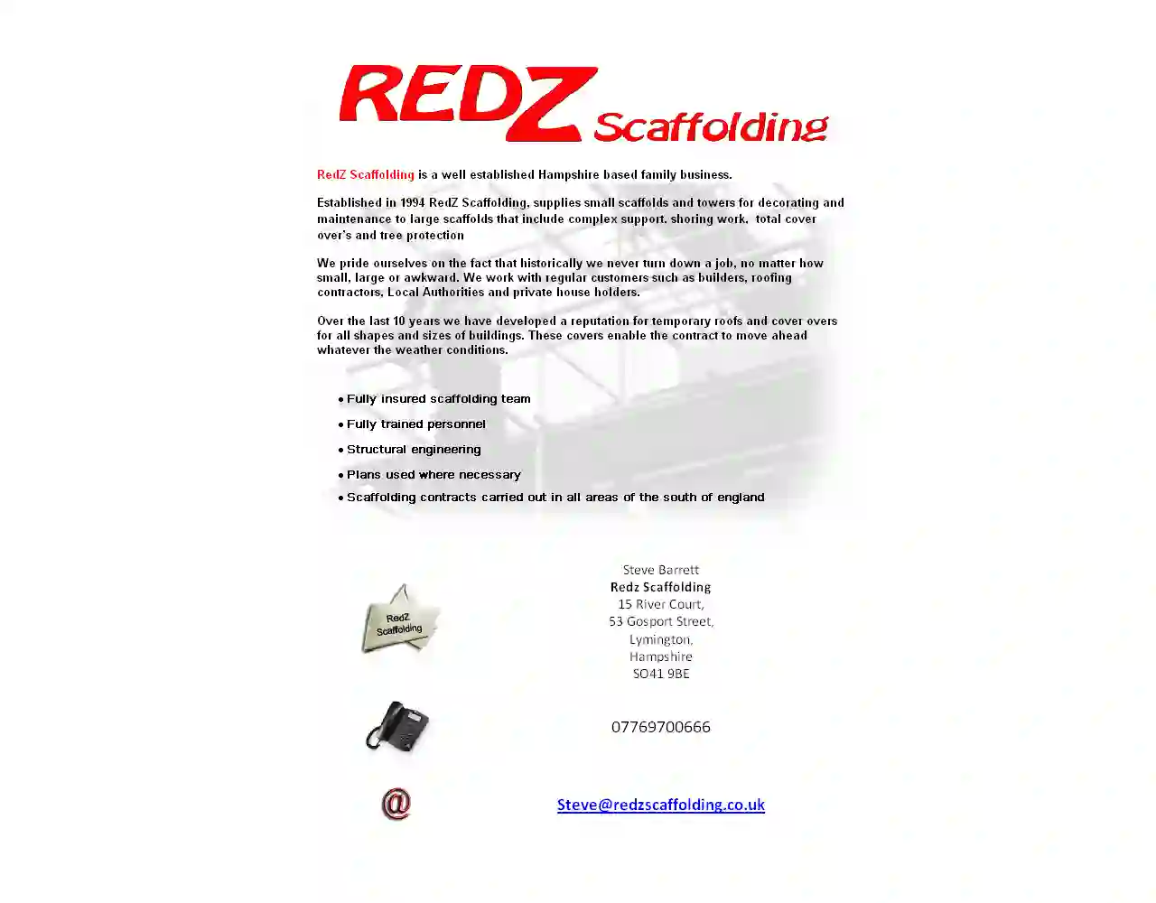 Redz Scaffolding