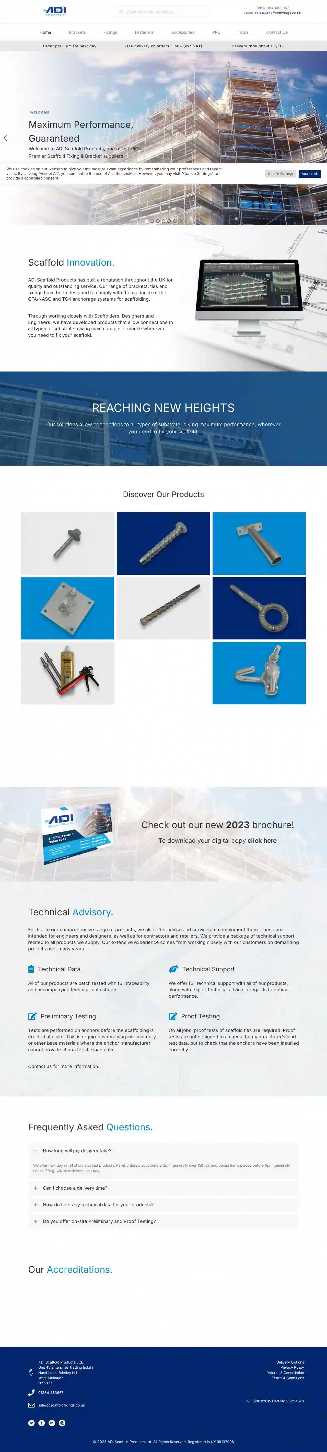 ADI SCAFFOLD PRODUCTS LTD