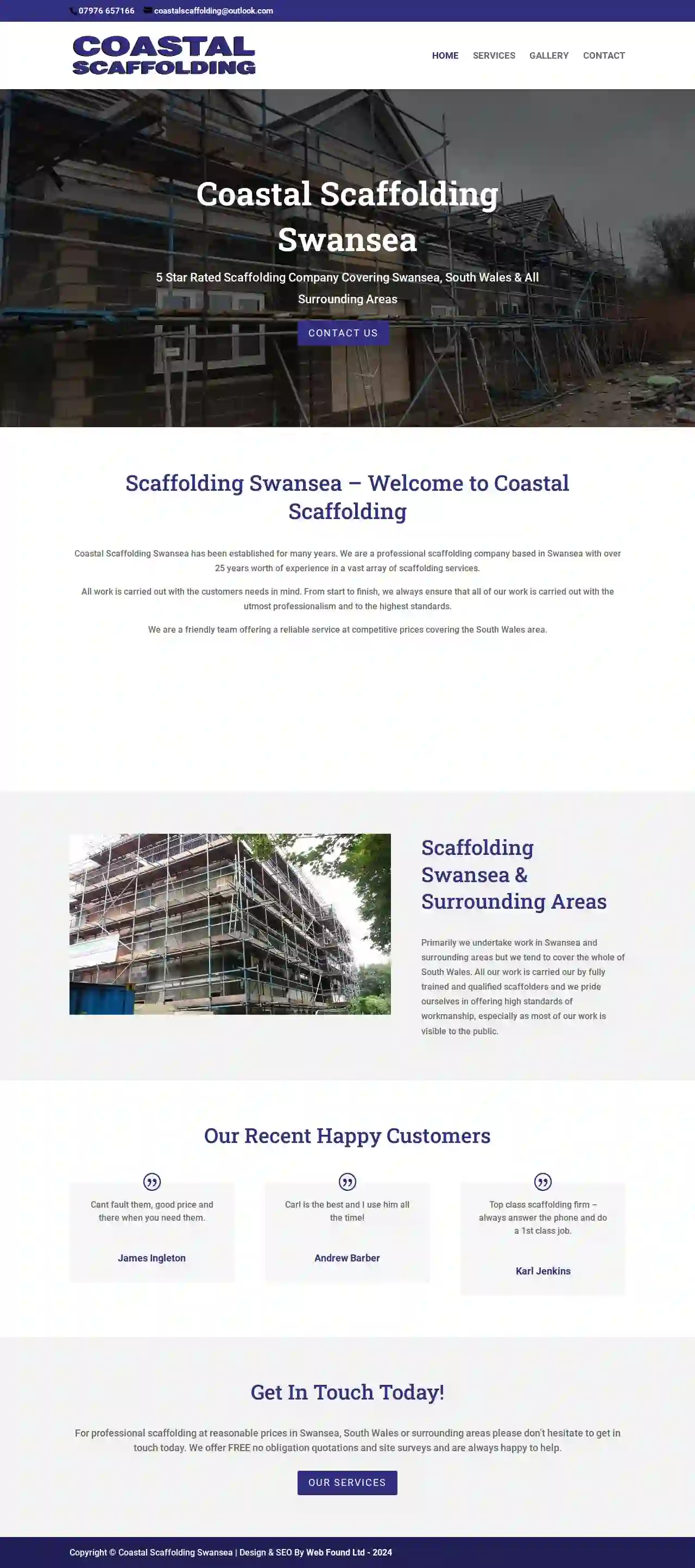 Coastal Scaffolding