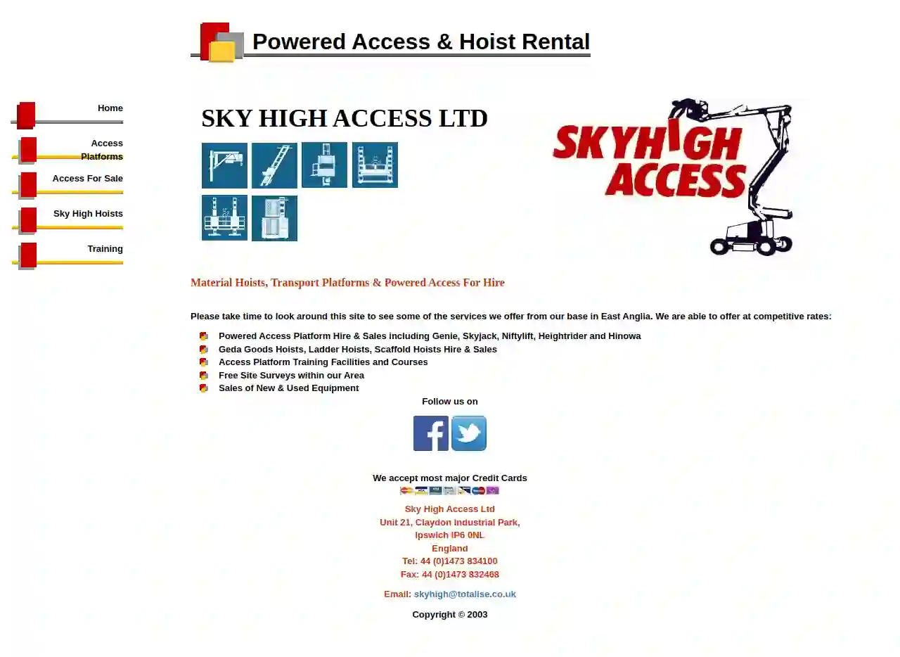 Sky High Access Ltd