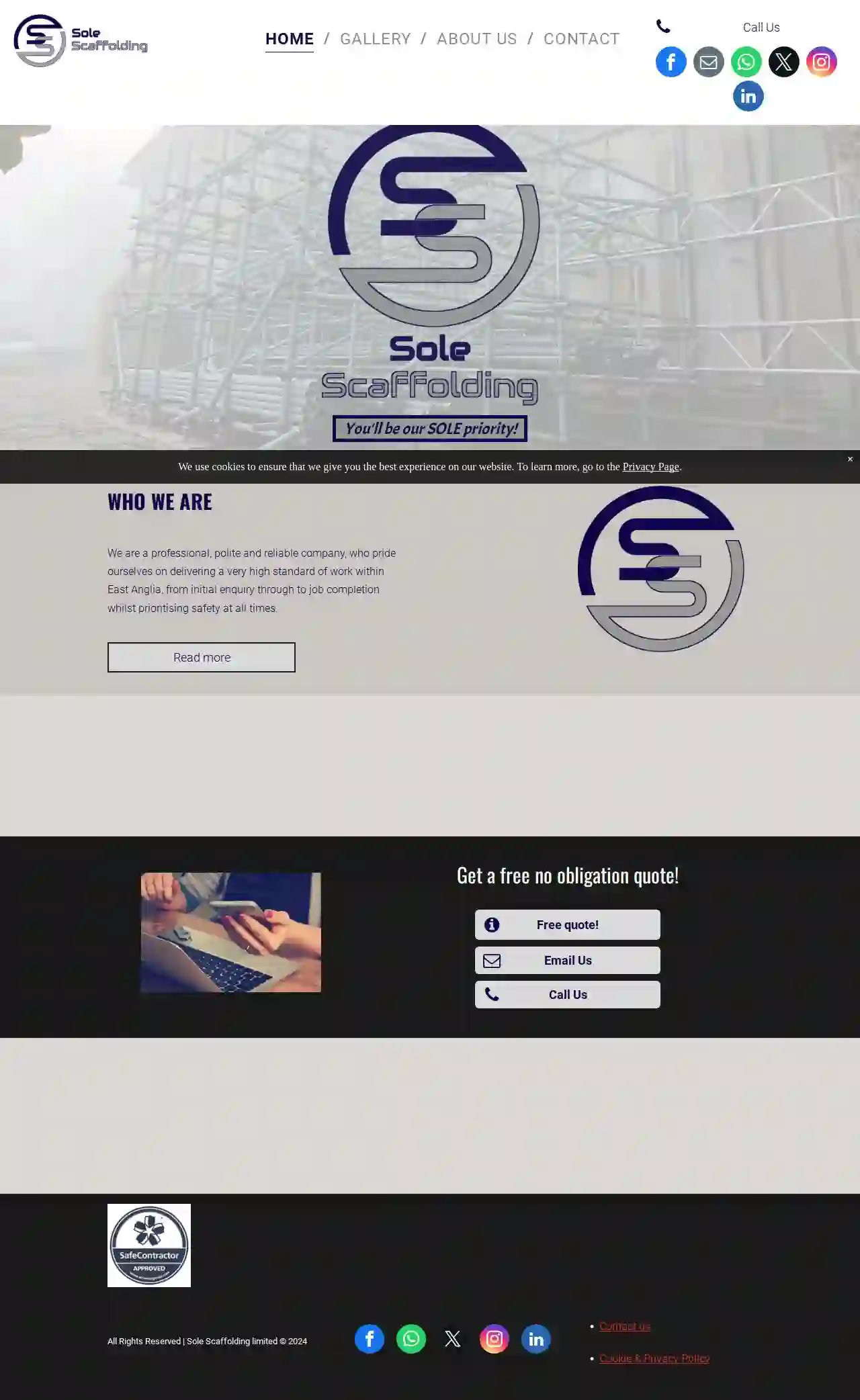 Sole Scaffolding limited