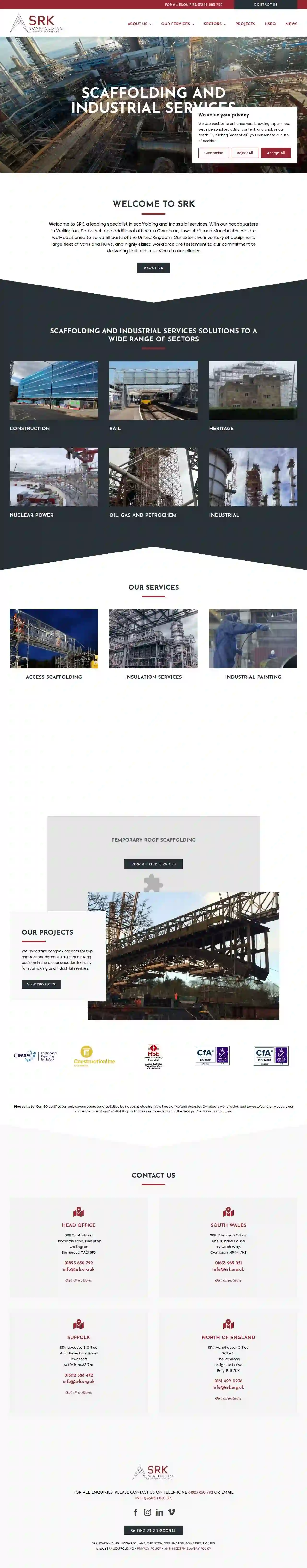 SRK Scaffolding and Industrial Services Ltd