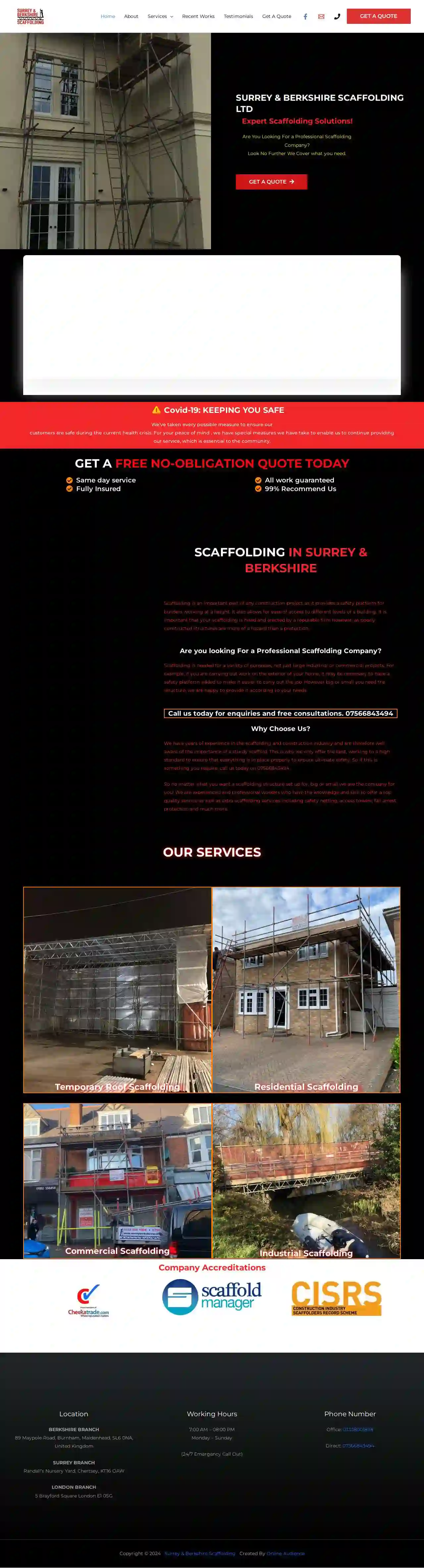 Surrey & Berkshire Scaffolding Ltd