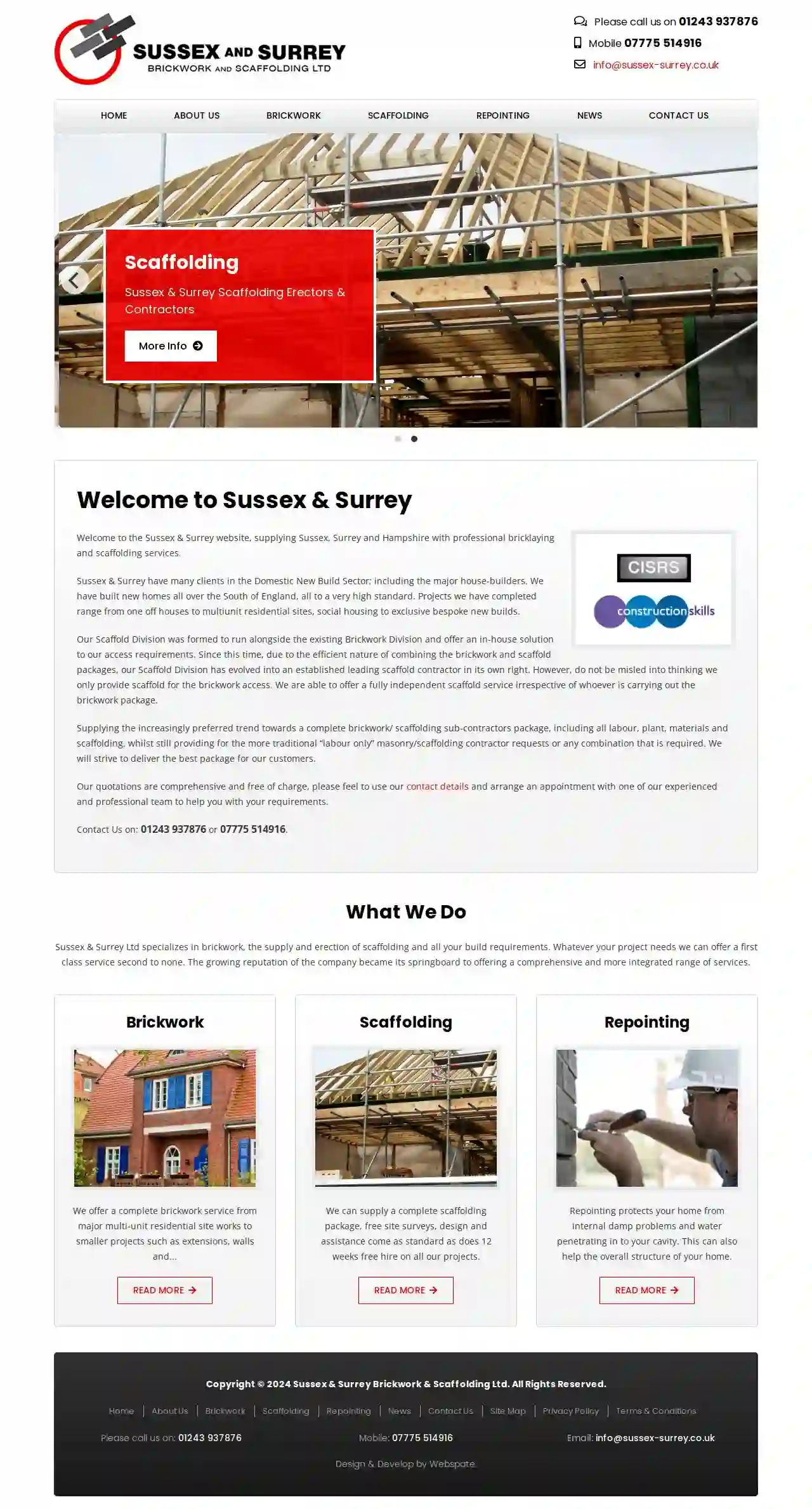 Sussex & Surrey Brickwork & Scaffolding Ltd