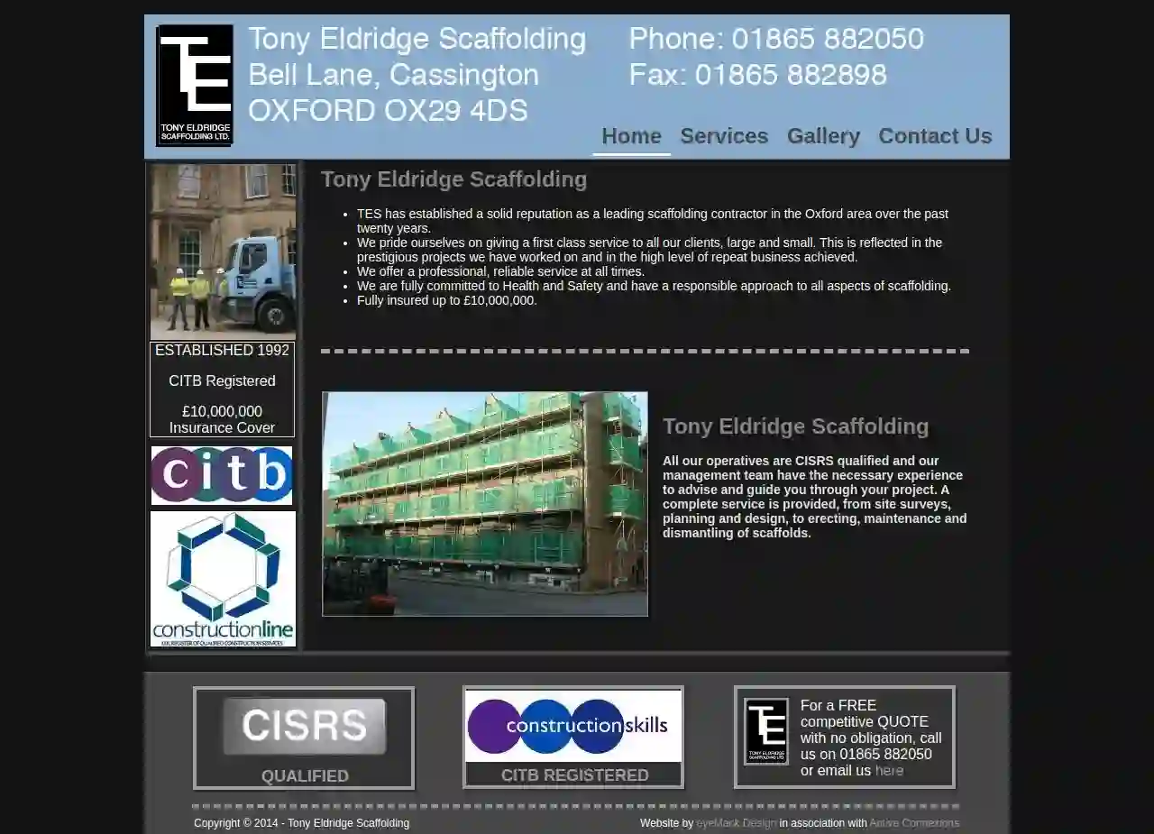 Tony Eldridge Scaffolding Ltd