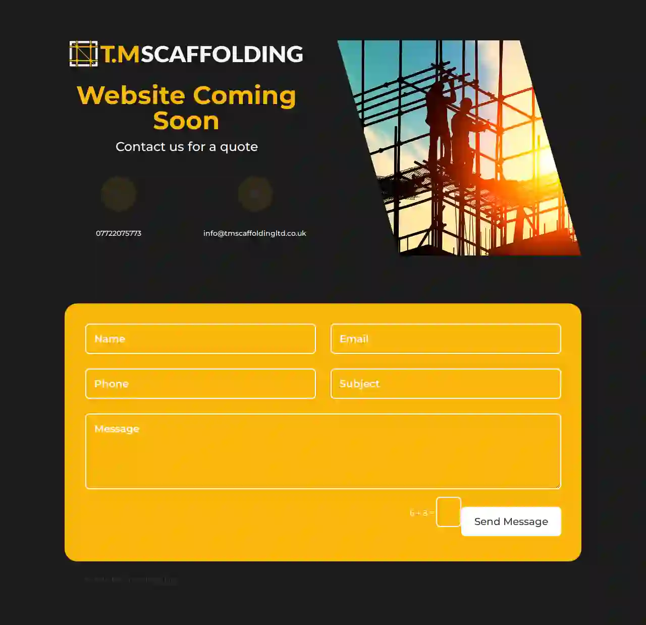T.M scaffolding Ltd