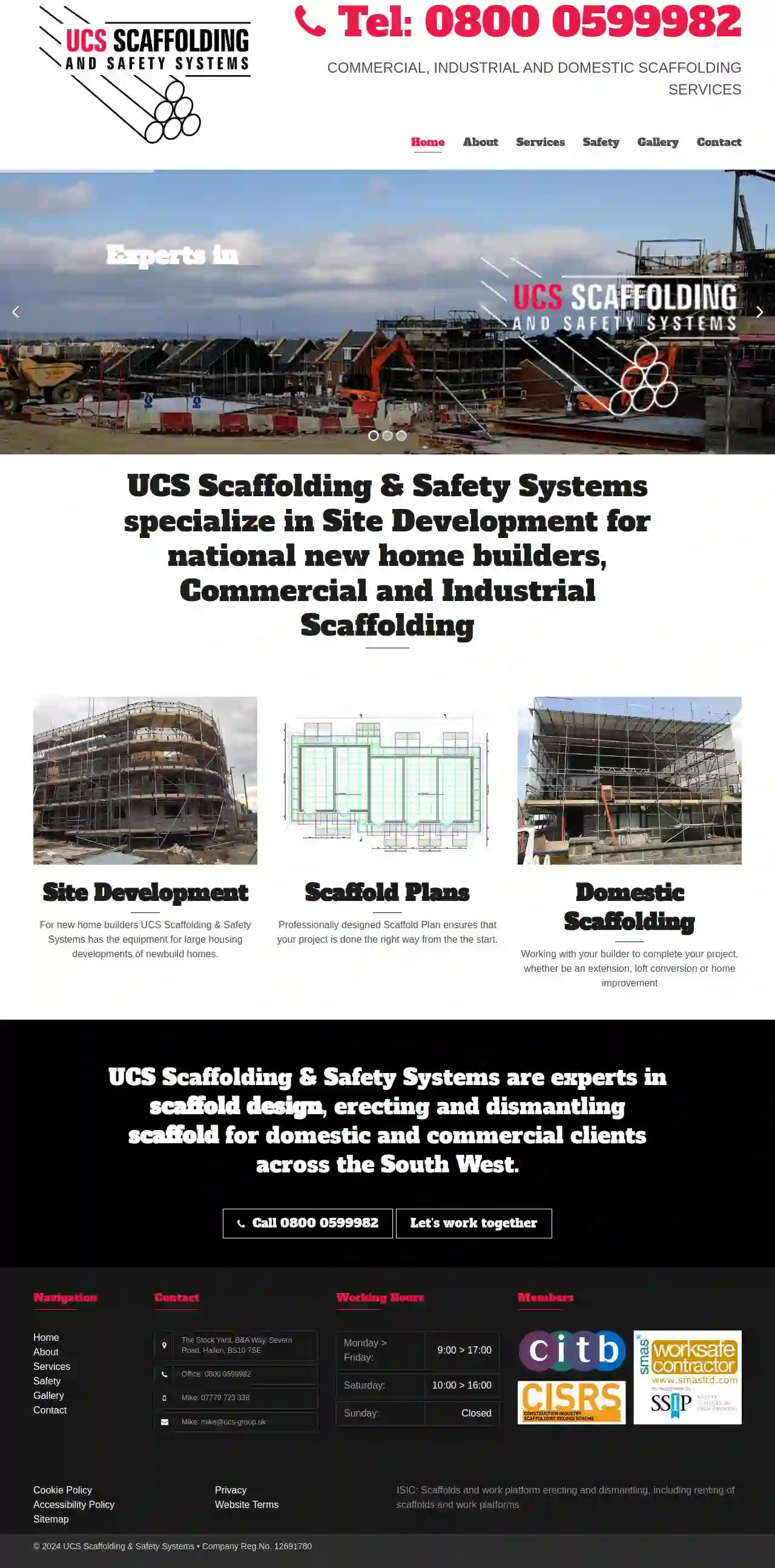 UCS Scaffolding & Safety Systems Ltd