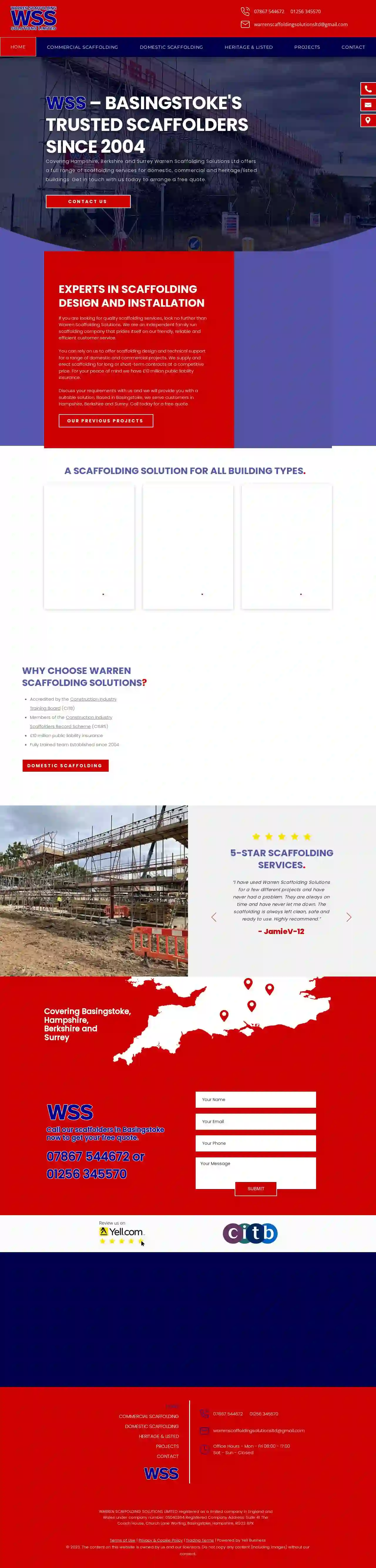 Warren Scaffolding Solutions Ltd