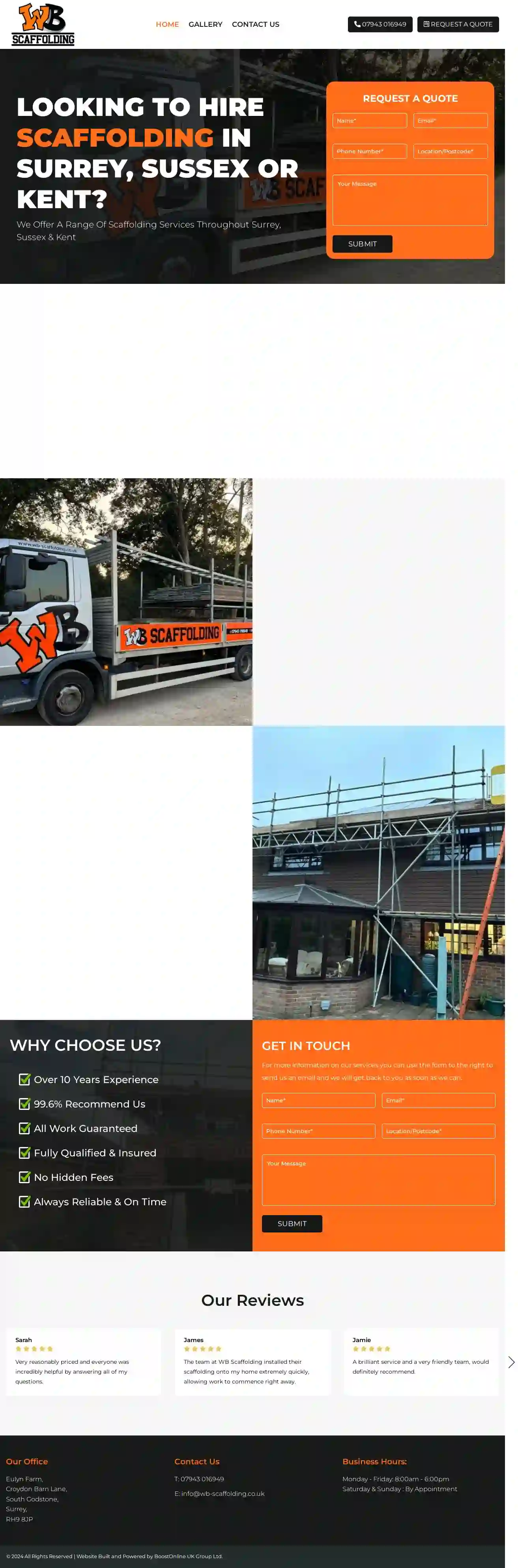 WB Scaffolding Ltd